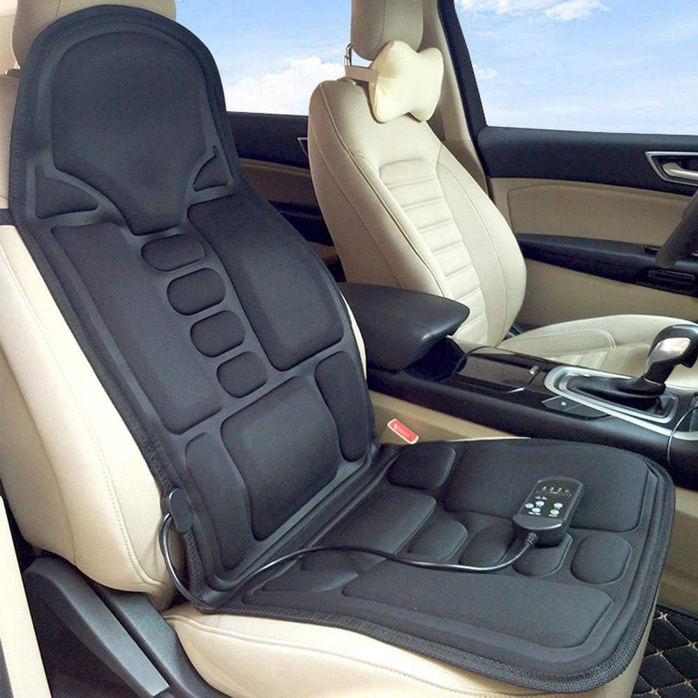 Full Size Vibrating Massage Seat Topper with Soothing Heat for Home & Office & car