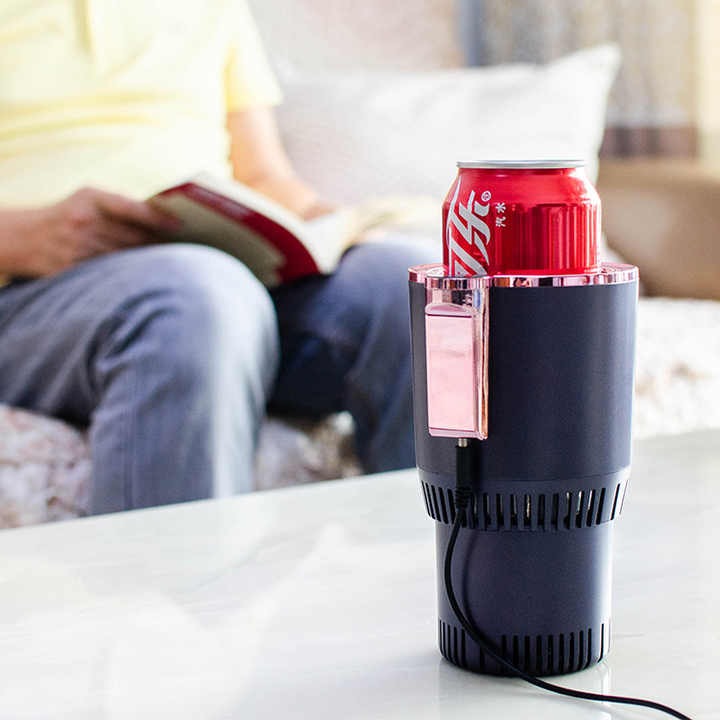 Portable Car Air Purifier & Aroma Diffuser – Dual Function with HEPA Filtration