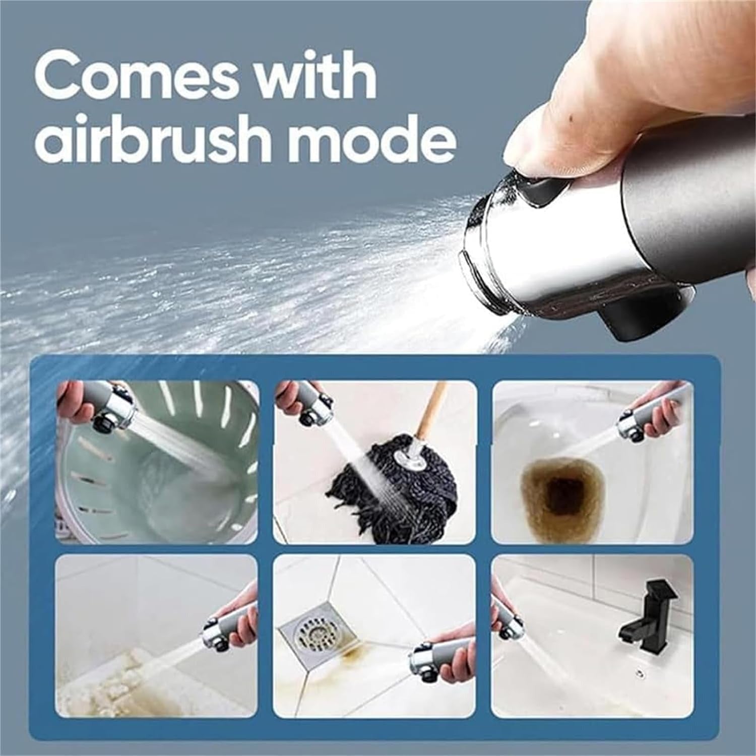 Multifunction Scalp Massage Shower Head – Relaxing Spa Experience at Home